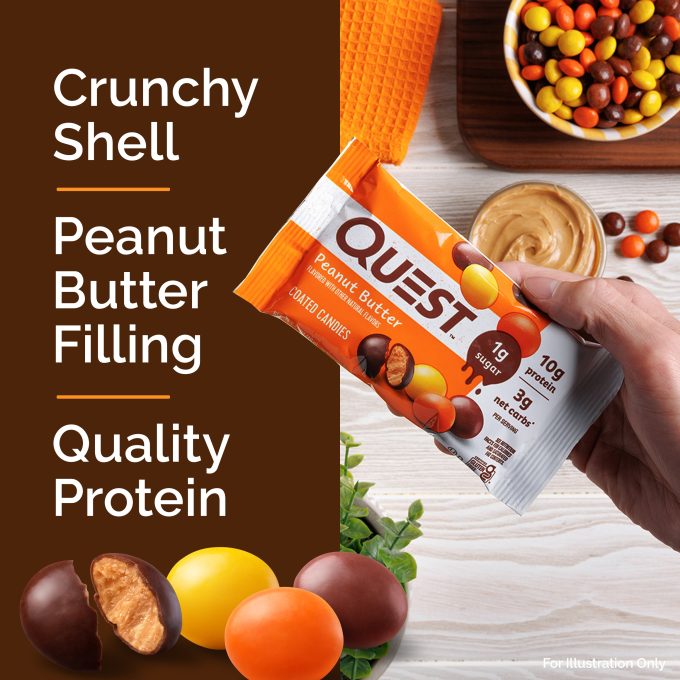 Peanut Butter Coated Candies