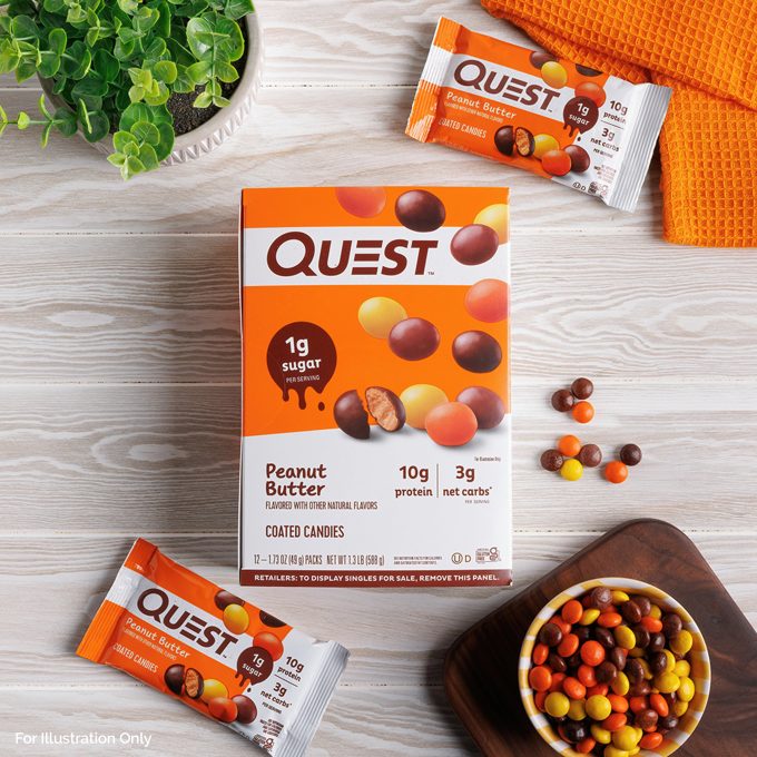 Peanut Butter Coated Candies