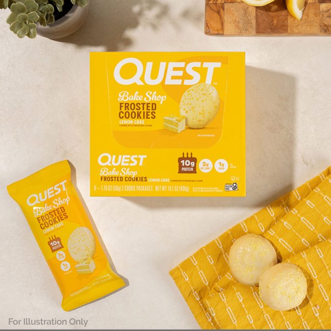 Lemon Cake Frosted Cookies Twin Pack