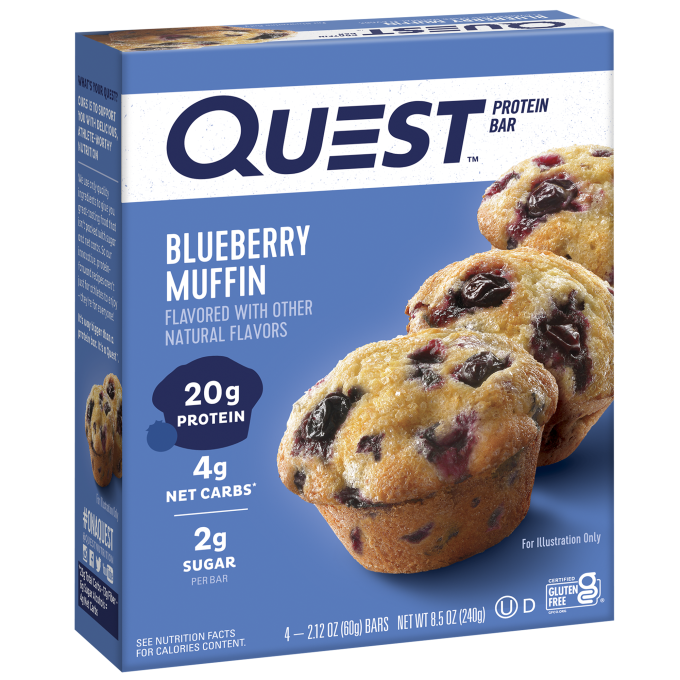 Blueberry Muffin Protein Bars
