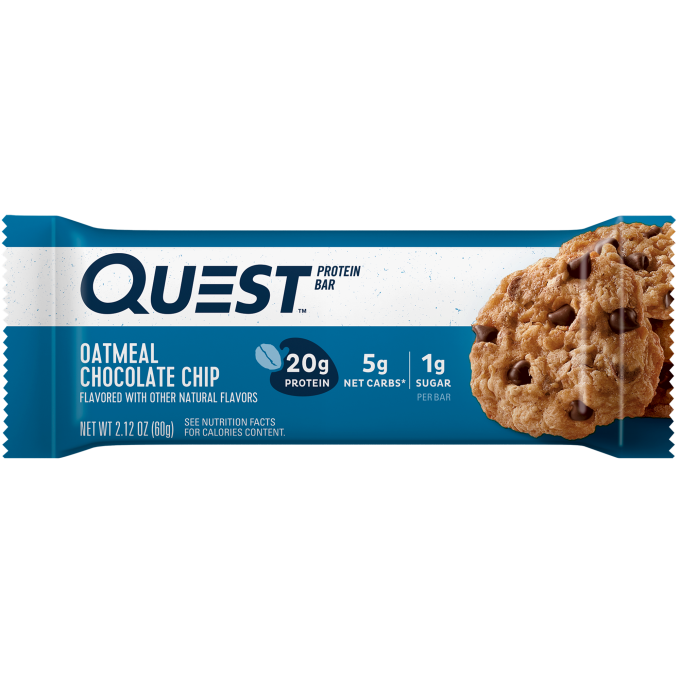 Oatmeal Chocolate Chip Protein Bars