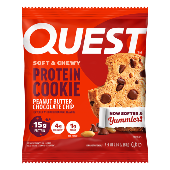 Peanut Butter Chocolate Chip Protein Cookies