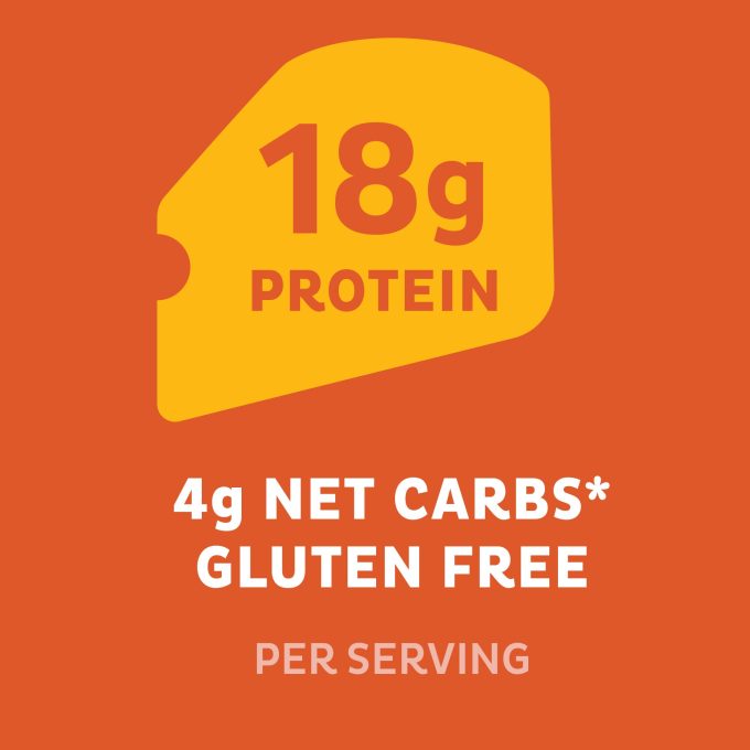 Nacho Cheese Tortilla Style Protein Chips