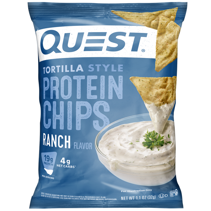 Ranch Tortilla Style Protein Chips