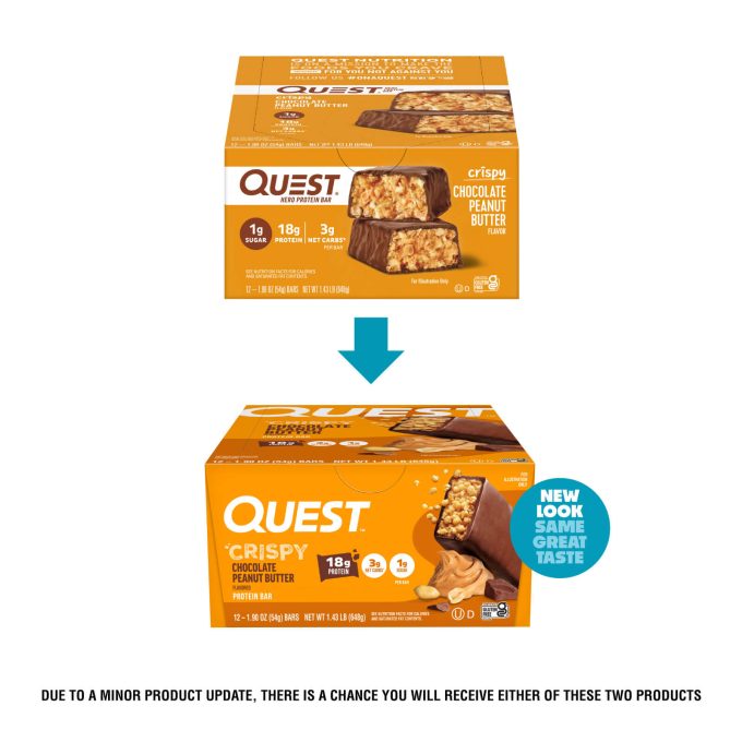 Chocolate Peanut Butter Crispy Hero Protein Bars