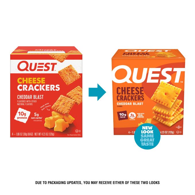 Cheddar Blast Cheese Crackers