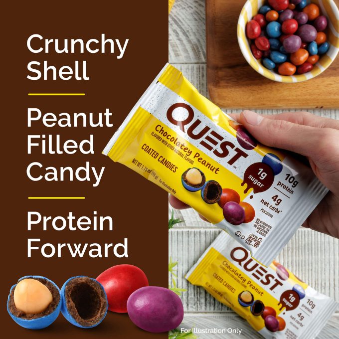 Chocolatey Coated Peanut Candies