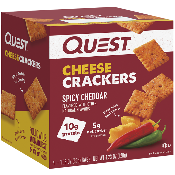 Spicy Cheddar Cheese Crackers