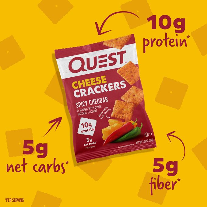 Spicy Cheddar Cheese Crackers