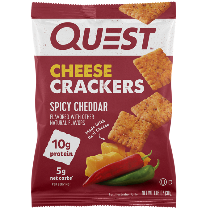 Spicy Cheddar Cheese Crackers