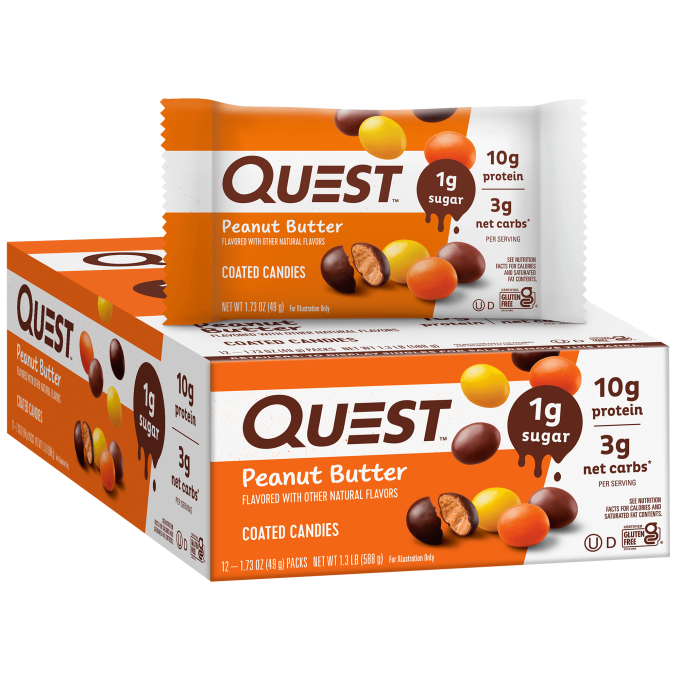 Peanut Butter Coated Candies