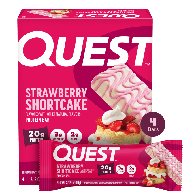Strawberry Shortcake Protein Bar