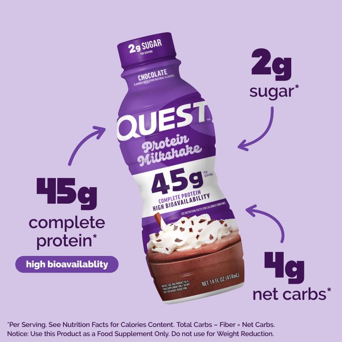 Chocolate 45g Protein Milkshake
