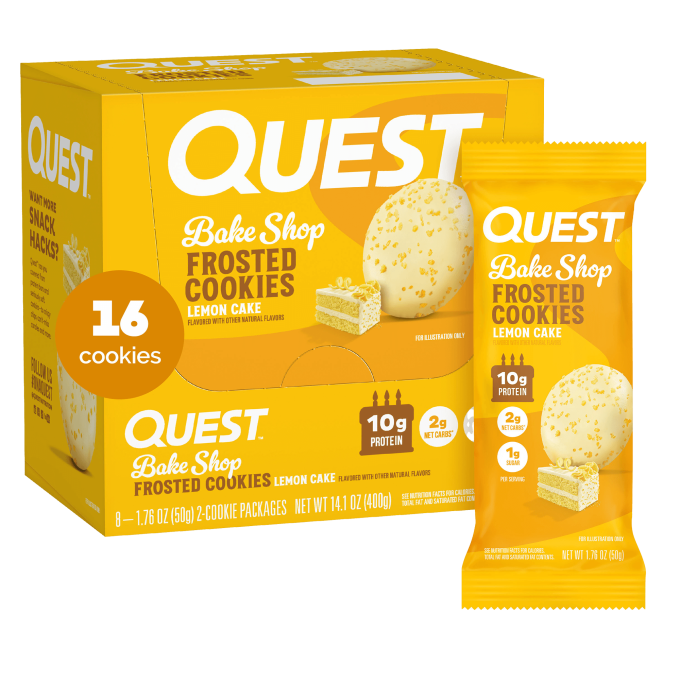 Lemon Cake Frosted Cookies Twin Pack