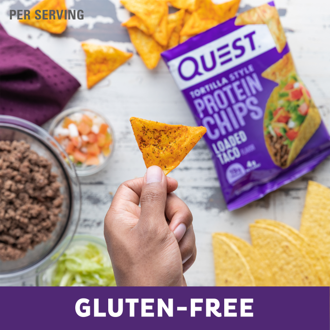 Loaded Taco Tortilla Style Protein Chips